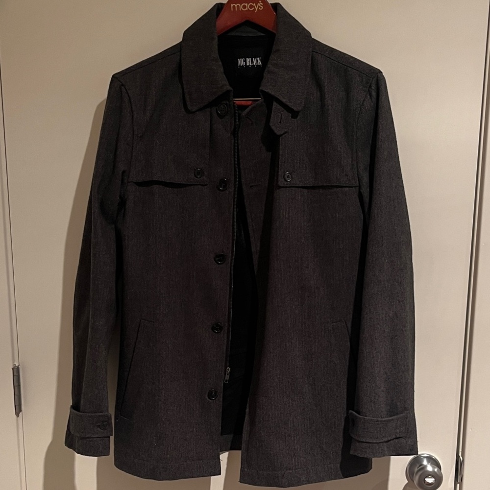 Dark Gray Men's Shirt Jacket M